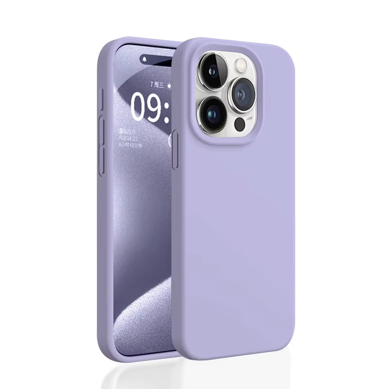 Coque en silicone Lilas